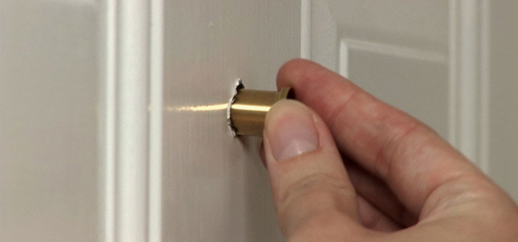 peephole door repair in Arden-Arcade